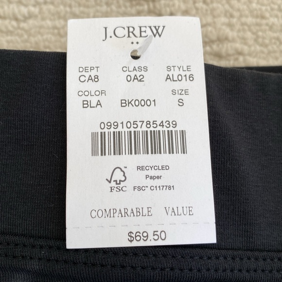 NWT J. Crew pull-on straight-leg yoga pant (S) - Picture 4 of 4